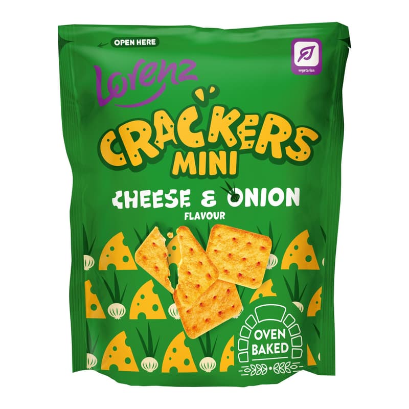 Lorenz Crackers Mini Cheese & Onion
