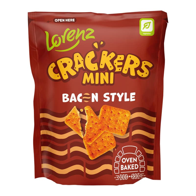 Lorenz Crackers Mini Bacon Style