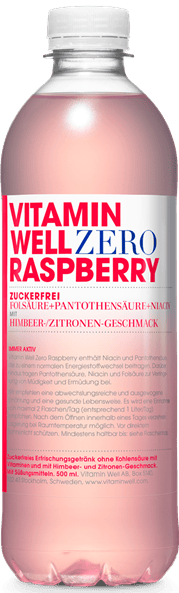 Vitamin Well Zero Raspberry (EinwegPFAND)