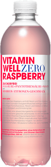 Vitamin Well Zero Raspberry (EinwegPFAND)