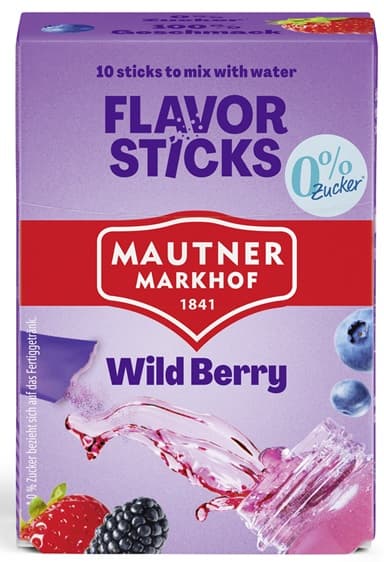 Mautner Markhof Flavor Sticks Wild Berry 10x2. 6 g