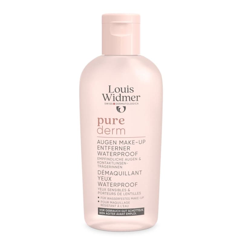 Louis Widmer purederm Augen Make-up Entferner Waterproof - ohne Parfum
