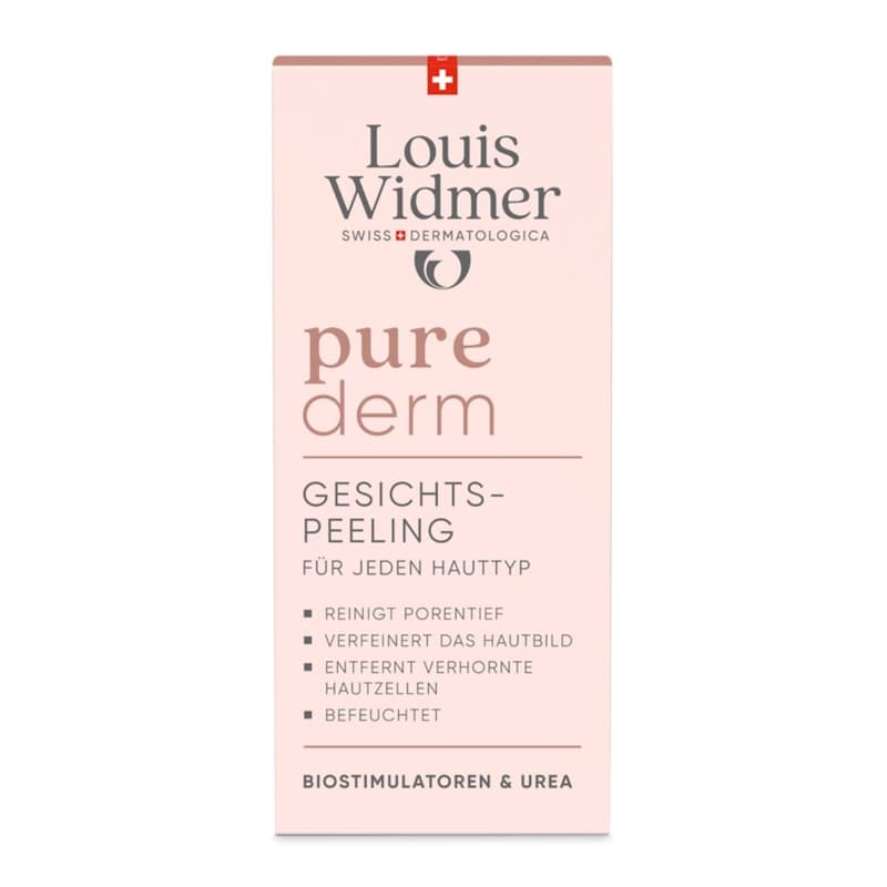 Louis Widmer purederm Gesichtspeeling - ohne Parfum
