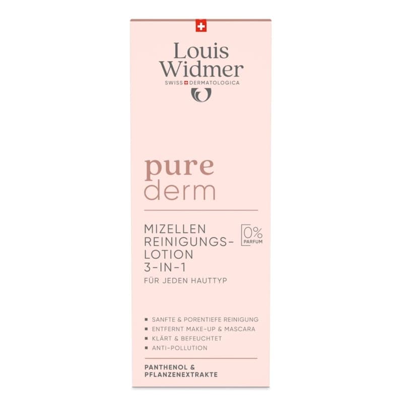 Louis Widmer purederm Mizellen Reinigungslotion - ohne Parfum