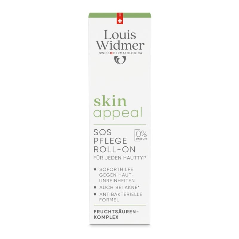 Louis Widmer skinappeal SOS Pflege Roll-on ohne Parfum