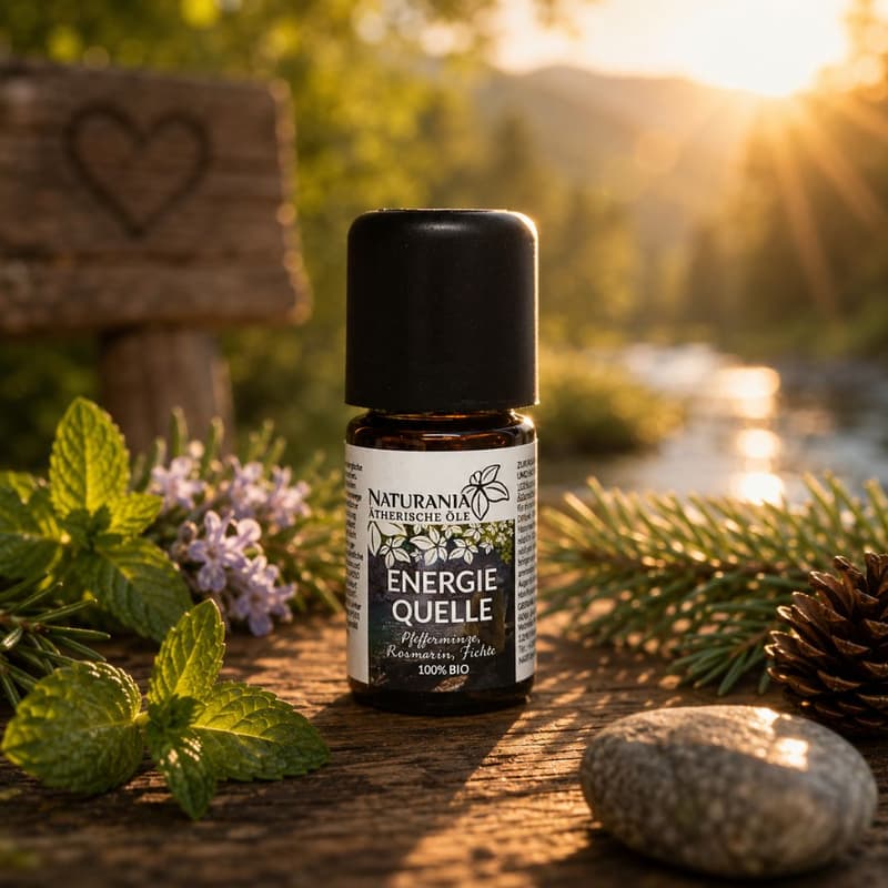 Naturania Ätherisches Öl Mischung Bio Energiequelle