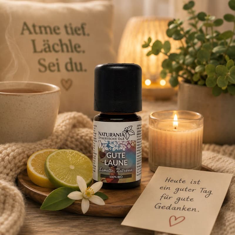 Naturania Ätherisches Öl Mischung Bio Gute Laune