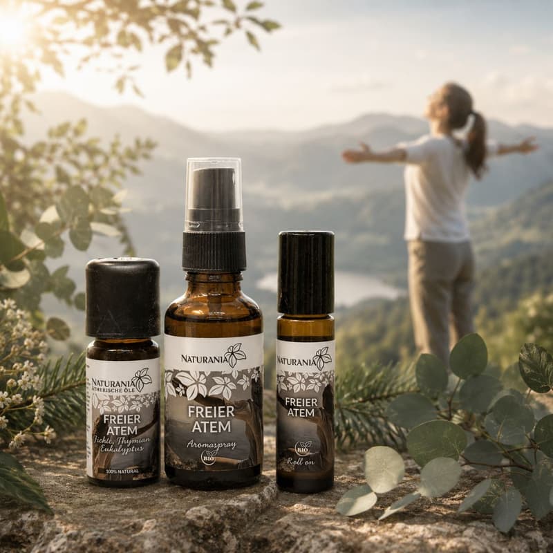 Naturania Ätherisches Öl Mischung Bio Freier Atem