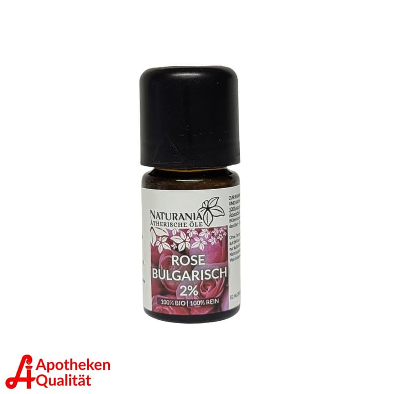 Naturania Ätherisches Öl Bio Rose bulgarisch 2%
