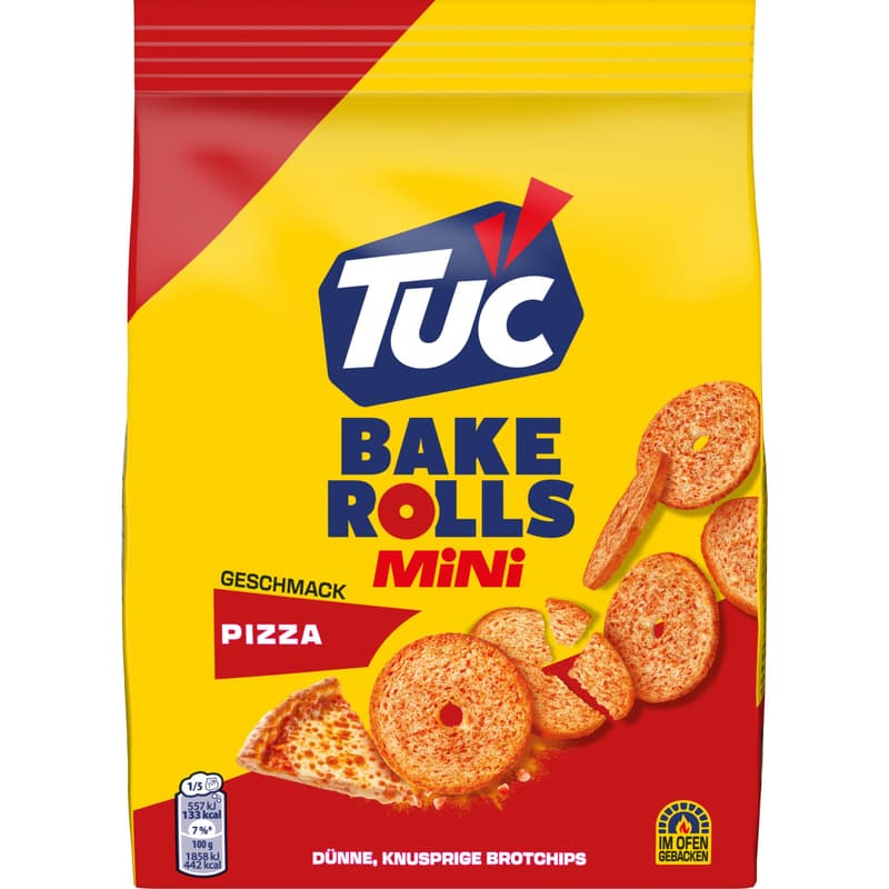 TUC Bake Rolls Mini Pizza