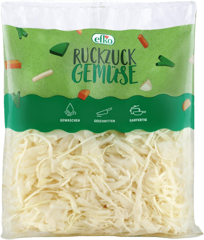 Efko Ruckzuck garden vegetables white cabbage