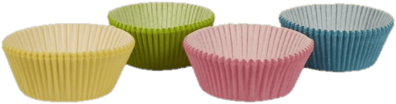 PAPSTAR 60 Baking cups Ø 5 cm · 2 cm Assorted colours