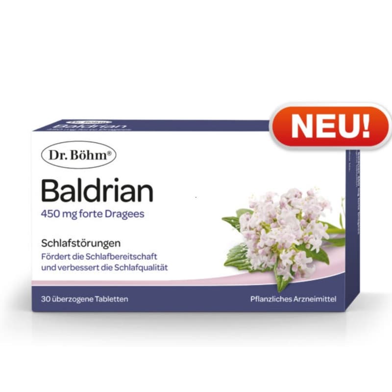 Dr. Böhm® Baldrian 450 mg forte Dragees
