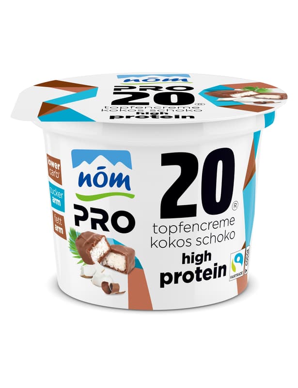 nöm PRO Protein Topfencreme Kokos-Schoko