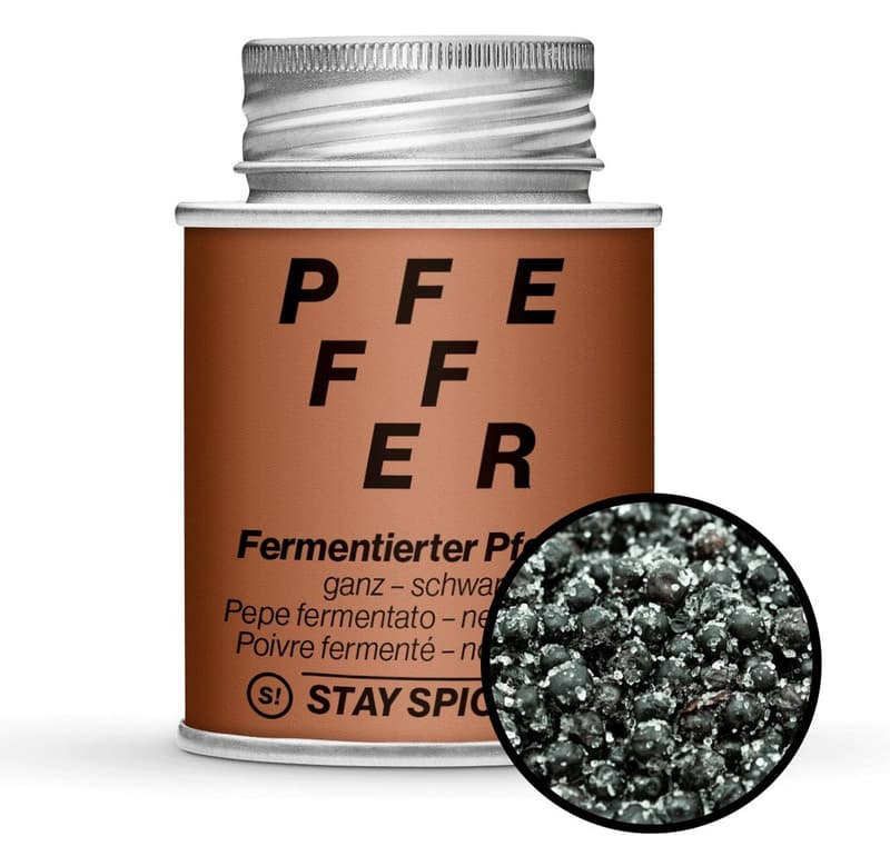 Stay Spiced! Fermentierter Pfeffer - schwarz ganz