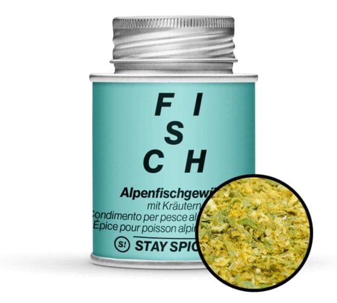 Stay Spiced! Alpine Fish spice with herbs - ground