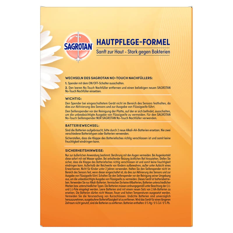 Sagrotan No-Touch Starter-Set Kamille