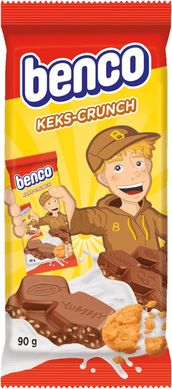 Benco Chocolate Bar Cookie-Crunch