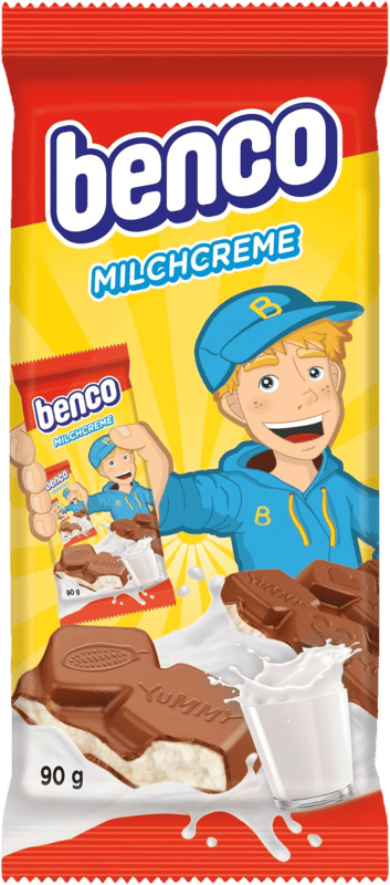 Benco Chocolate Bar with cream filling
