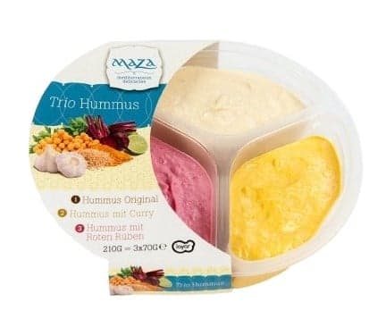 Maza Hummus Trio