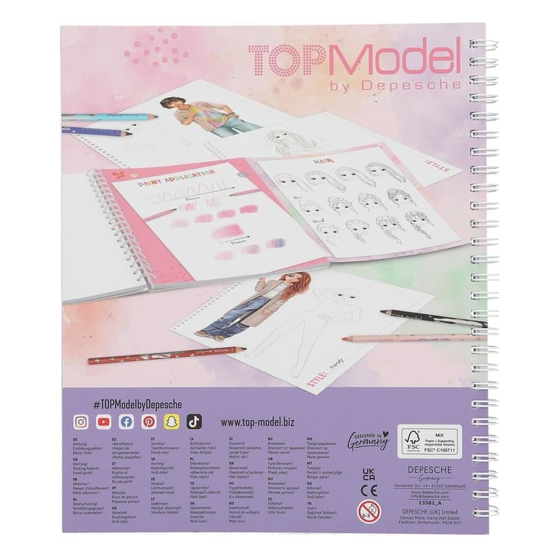 DEPESCHE TOPModel painting book