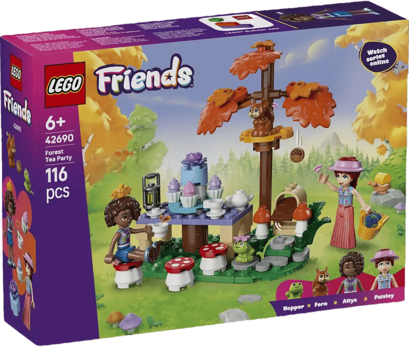 LEGO Friends tea party in the forest