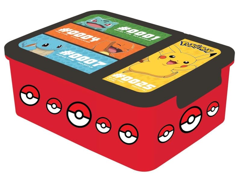 Pokémon lunch box red 1L
