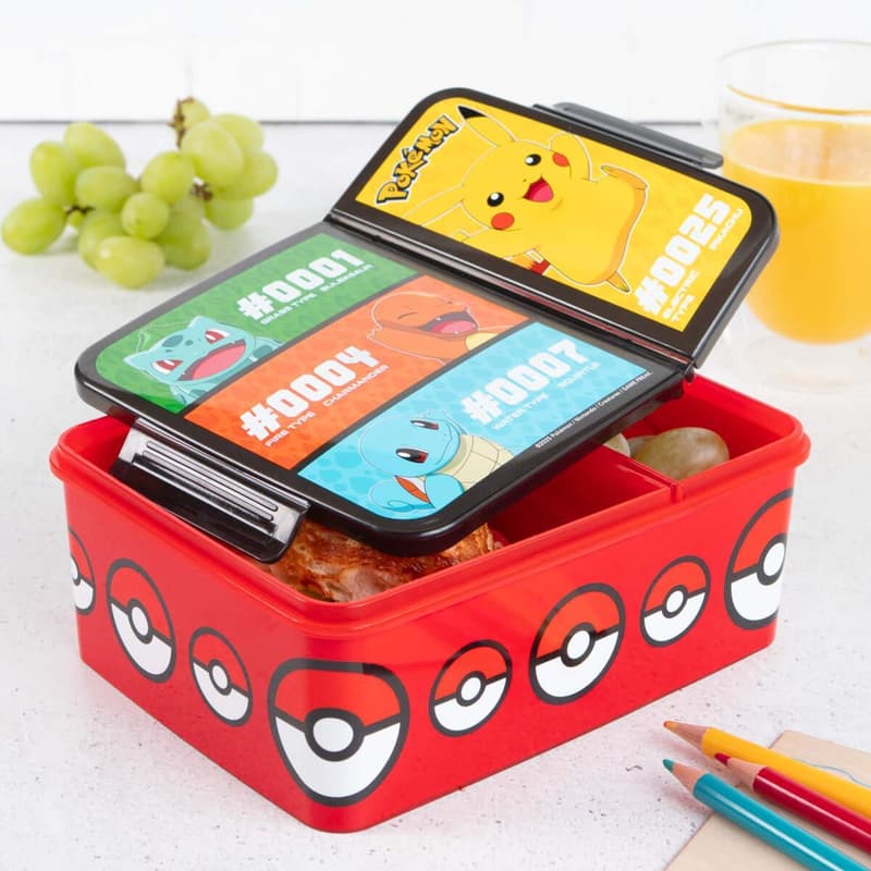 Pokémon lunch box red 1L