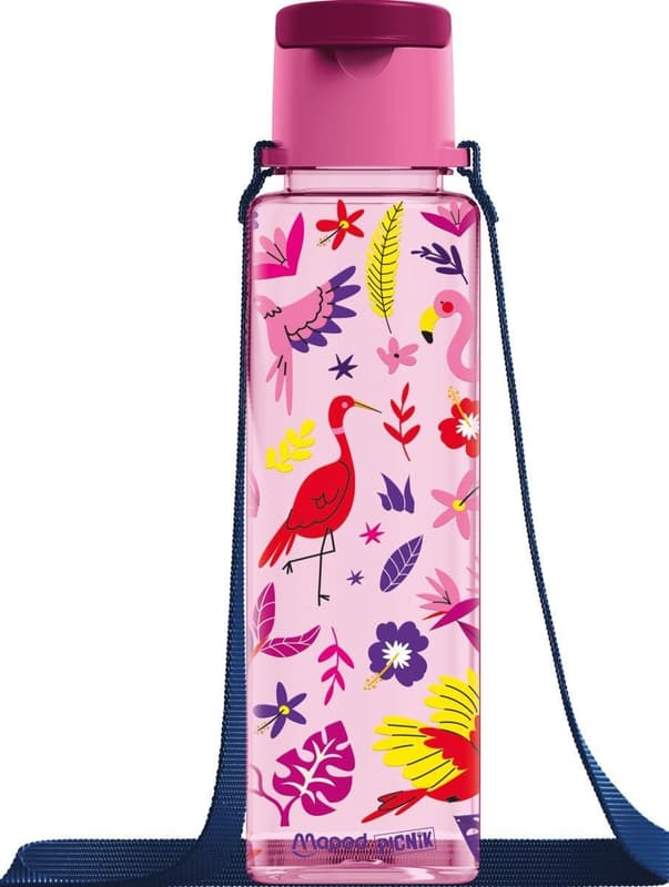 Maped Trinkflasche ACCESS Tropical Birds pink 500ml