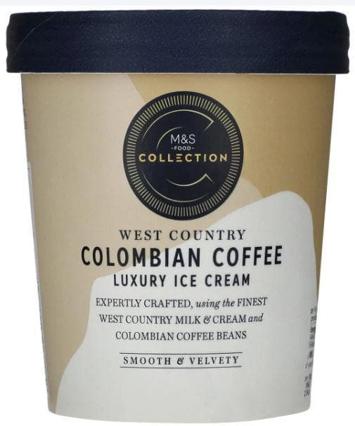 Marks & Spencer Coffee Ice Cream (tiefgekühlt)