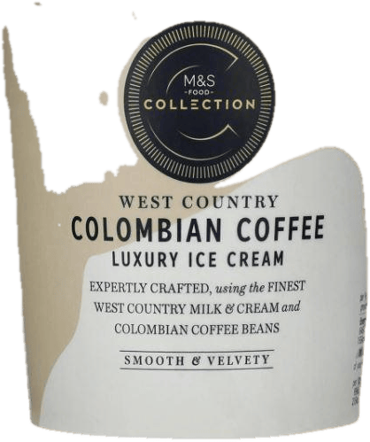 Marks & Spencer Coffee Ice Cream (tiefgekühlt)