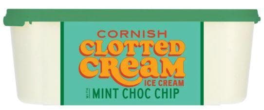 M&S food Cornish Mint Choc Chip ice cream