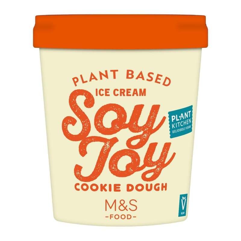 Marks & Spencer Soy Cookie Dough Ice Cream (tiefgekühlt)