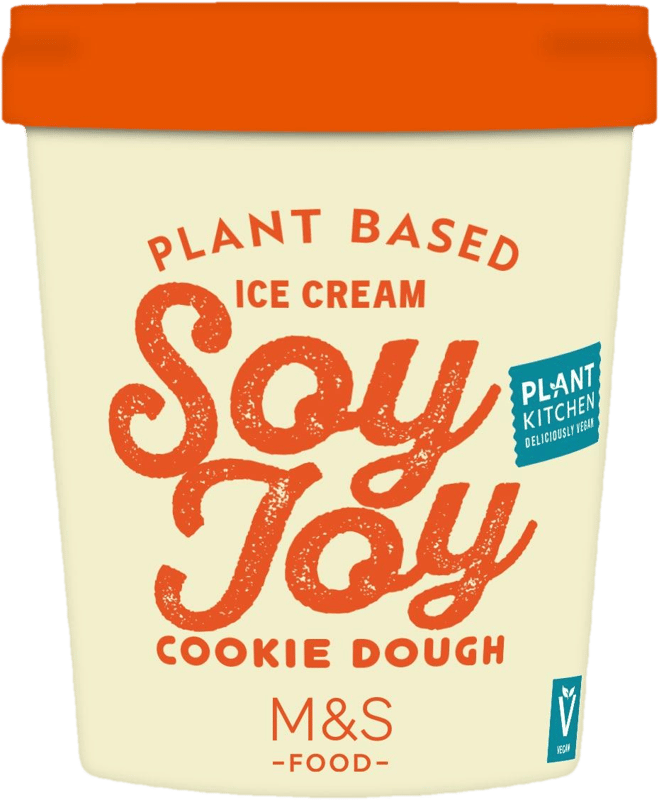 Marks & Spencer Soy Cookie Dough Ice Cream (tiefgekühlt)