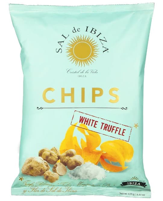 Sal de Ibiza Kartoffelchips mit weißen Trüffeln