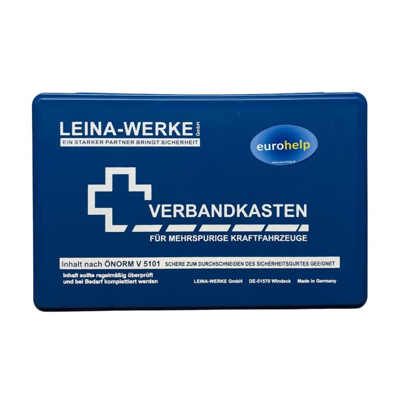 Erste Hilfe Verbandkasten ÖNORM V 5101 für mehrspurige Kraftfahrzeuge