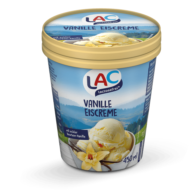 LAC Vanille Milcheis laktosefrei
