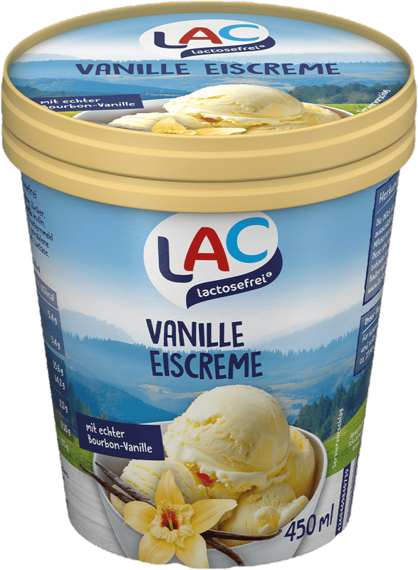 LAC Vanille Milcheis laktosefrei