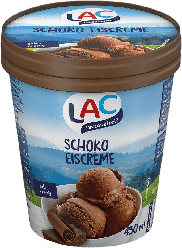 LAC Schoko Milcheis laktosefrei