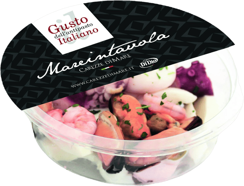 Carezze di Mare marinated seafood salad