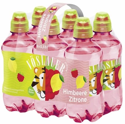 Vöslauer Junior Flavours Himbeere-Zitrone 6x0,33l (EinwegPFAND)