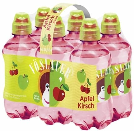 Vöslauer Junior Flavours Apple-Cherry 6x0,33l (EinwegPFAND)
