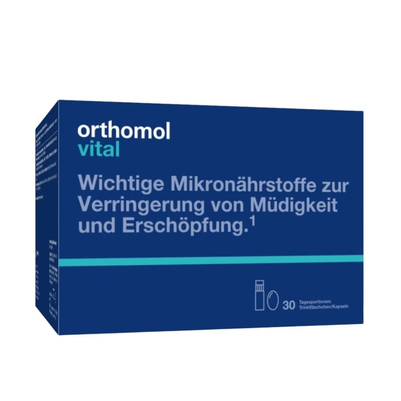 Orthomol Vital Trinkfläschchen + Kapseln