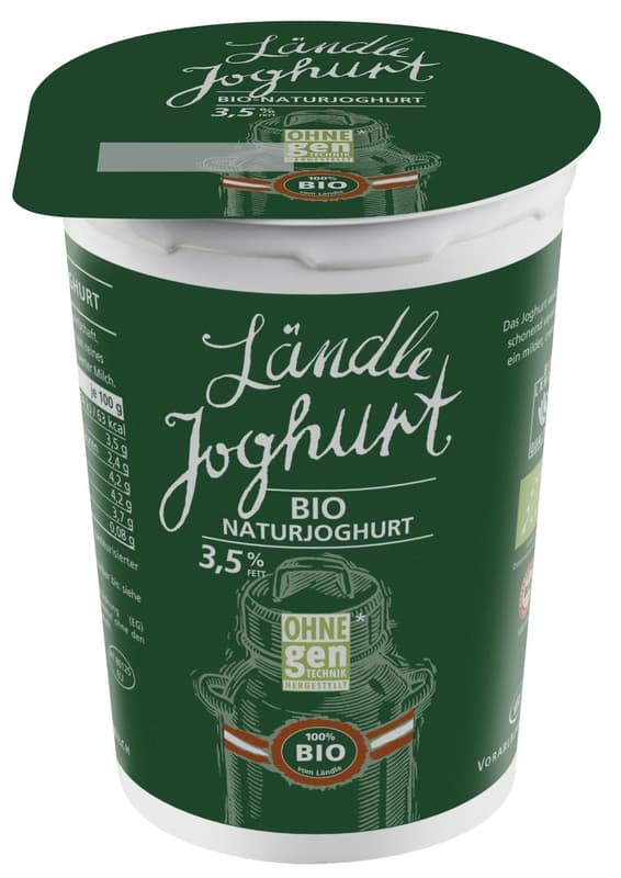 Ländle BIO Naturjoghurt 3,6%