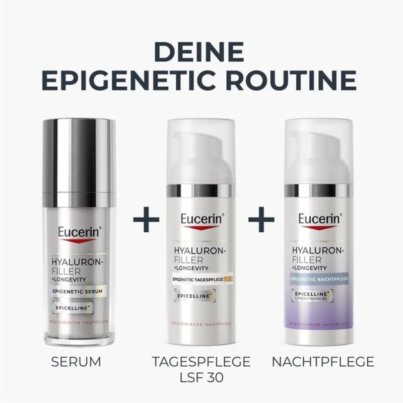 Eucerin Hyaluron-Filler +Longevity Epigenetic Nachtpflege