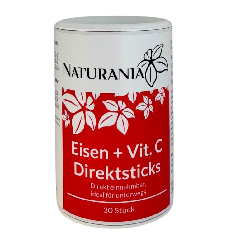 Naturania Eisen + Vitamin C Direktsticks