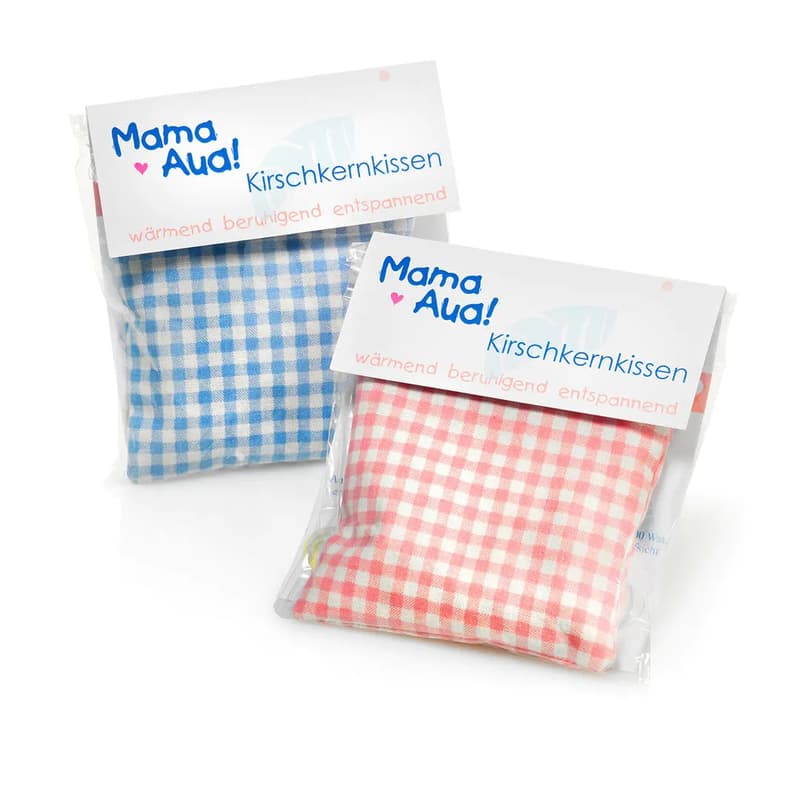 Mama-Aua Kirschkernkissen Rosa