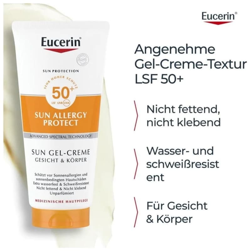 Eucerin Sun Allergy Protect Face & Body Gel-Creme LSF 50+