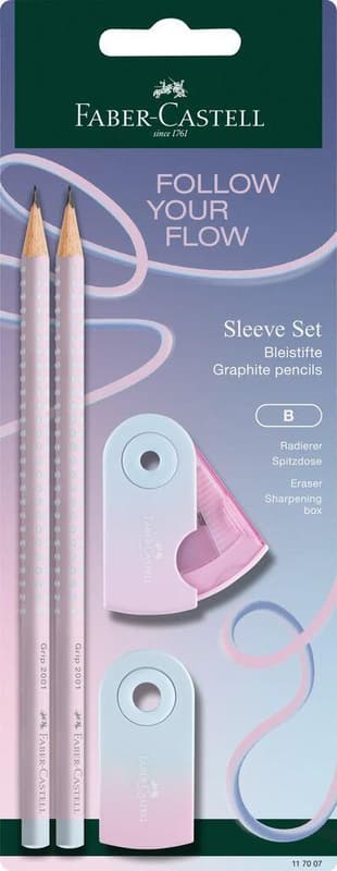 Faber-Castell Flow Edition Grip set BC Blushing Sky