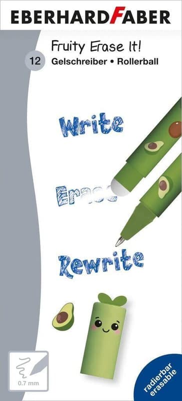 Eberhard Faber Gelschreiber Fruity Erase it! Avocado